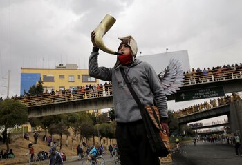 Protestas en El Alto (REUTERS/David