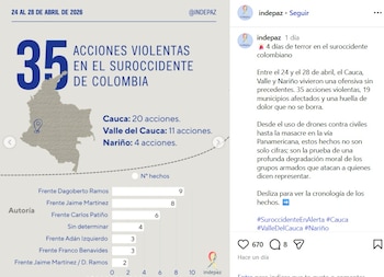 crédito @indepaz/IG