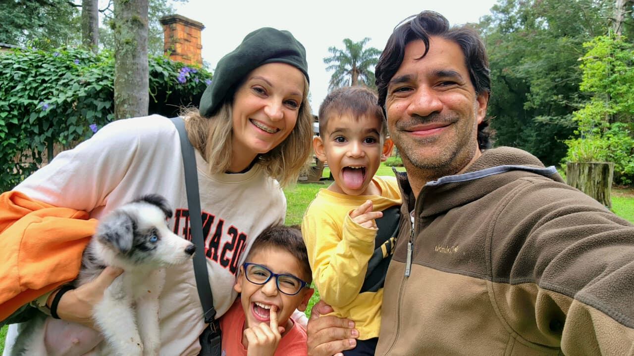 Cuando a Beltrán le recetaron lentes. Poco despues, los síntomas de la enfermedad se hicieron más visibles