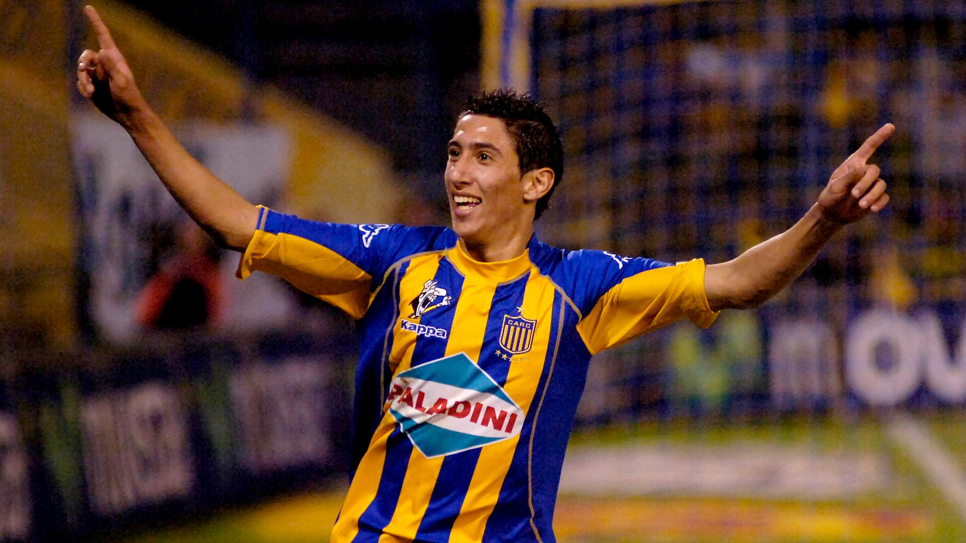 Di María disputó apenas 39 partidos en Central y convirtió 6 goles antes de ser vendido al Benfica (Fotobaires)