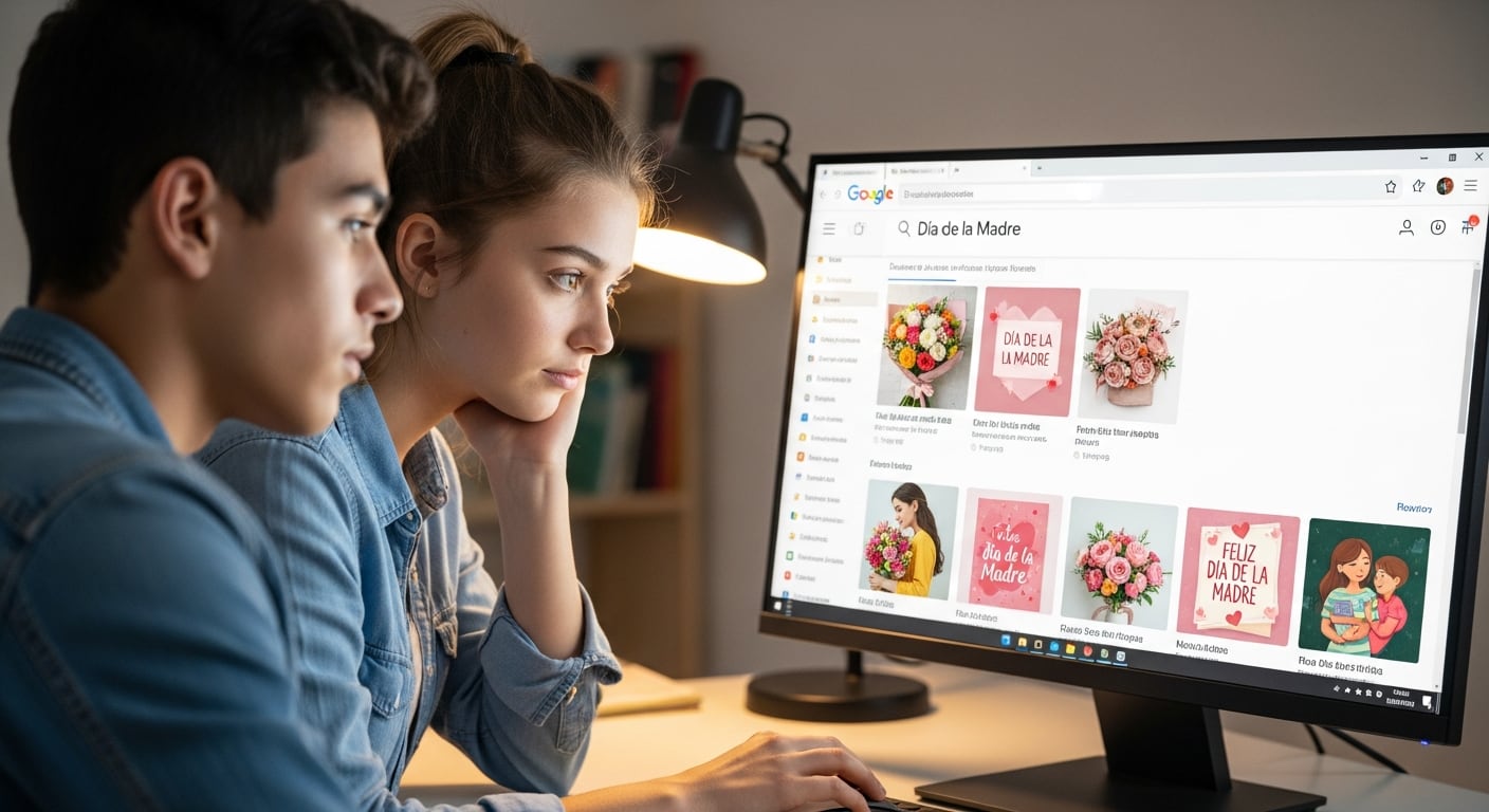 Las búsquedas en Google relacionadas con el Día de la Madre demuestran que nadie quiere dejar pasar esta fecha como desapercibida - crédito Imagen Ilustrativa Infobae