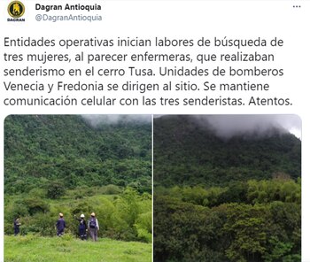 Rescate en el Cerro Tusa,