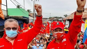 El gobernador Ramón Carrizalez en