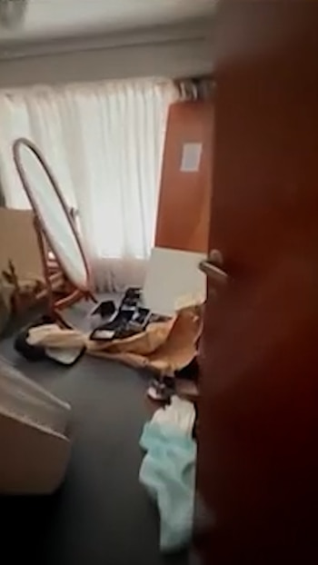 Así quedó la casa de