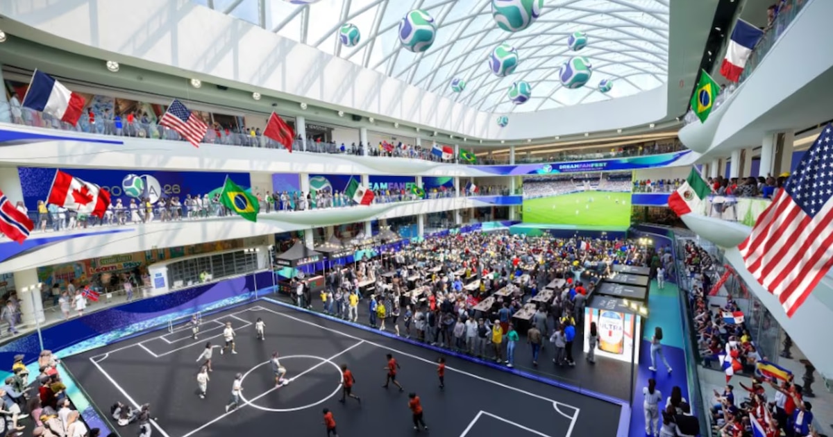 El centro comercial American Dream organizará un fan fest en Nueva Jersey durante todo el Mundial 2026