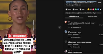 Explota “La Granja VIP”: Samahara acusa a Paul Michael y él responde con duro golpe sobre su madre. Captura: La Granja Vip.