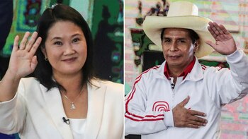 Keiko Fujimori Pedro Castillo - Elecciones en Perú