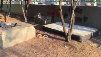 Detienen a indigente por muerte