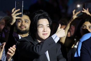 Suga, miembro de la banda