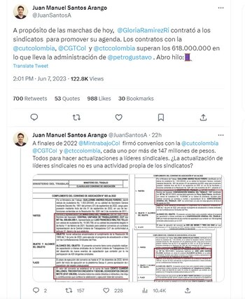 Trino abogado Juan Manuel Santos