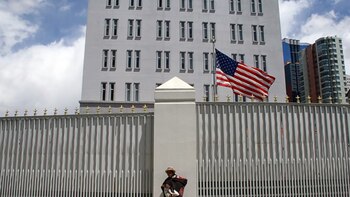 Embajada de Estados Unidos en La Paz, Bolivia.
