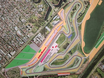 Así será el nuevo circuito para la F1 (Christian Epp)