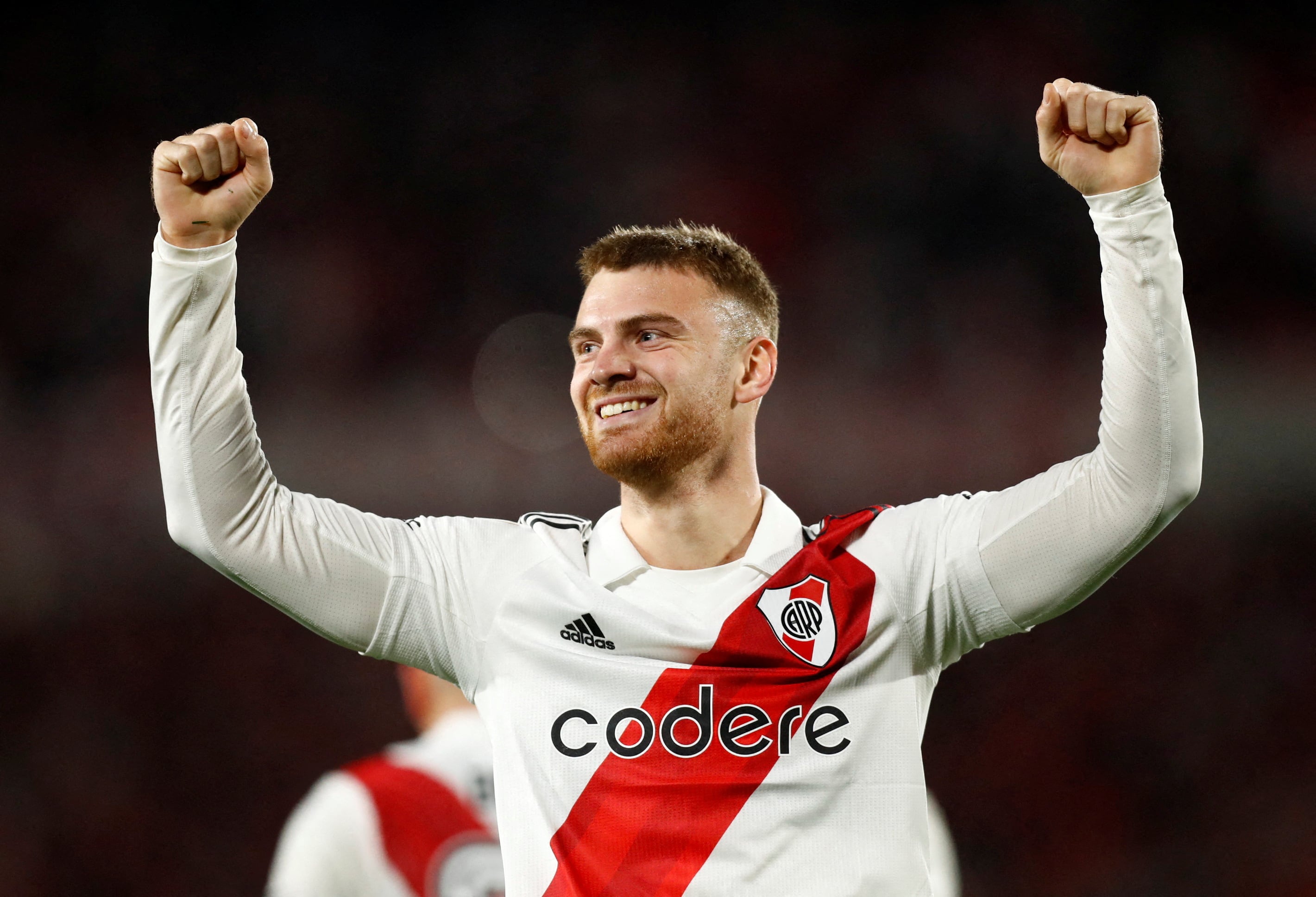 Lucas Beltrán se ilusionó con una vuelta a River Plate (REUTERS/Agustin Marcarian/File Photo)