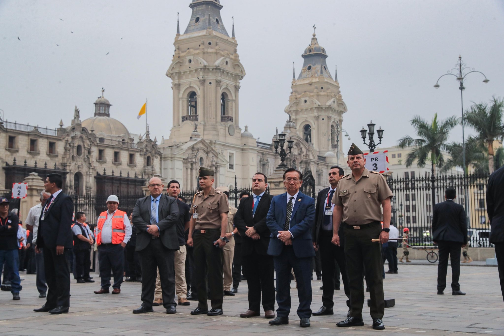 Simulacro en Palacio de Gobierno 2026 - PCM