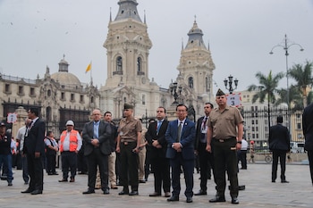 Simulacro en Palacio de Gobierno 2026