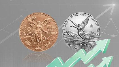 Cuál es el precio de las monedas de oro y plata este 17 de mayo