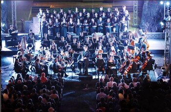 En la imagen la Orquesta