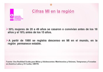 Cifras en la región