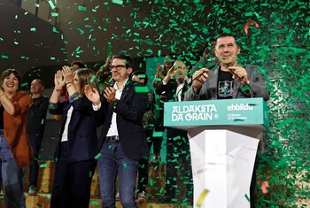 El candidato del partido separatista