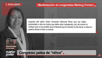 Declaración de Marleny Portero ante