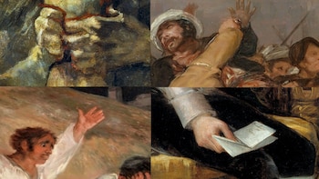 Las manos de Goya. De