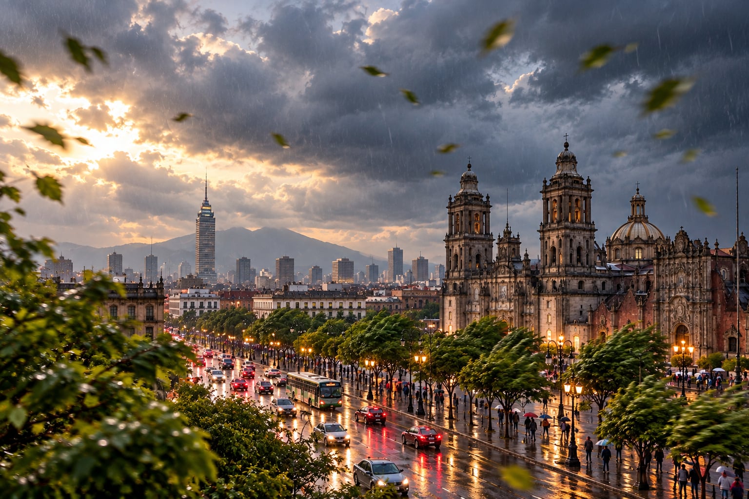 Clima Ciudad de México: prevén lluvias ligeras en la capital y fuertes vientos hoy miércoles 21 de octubre