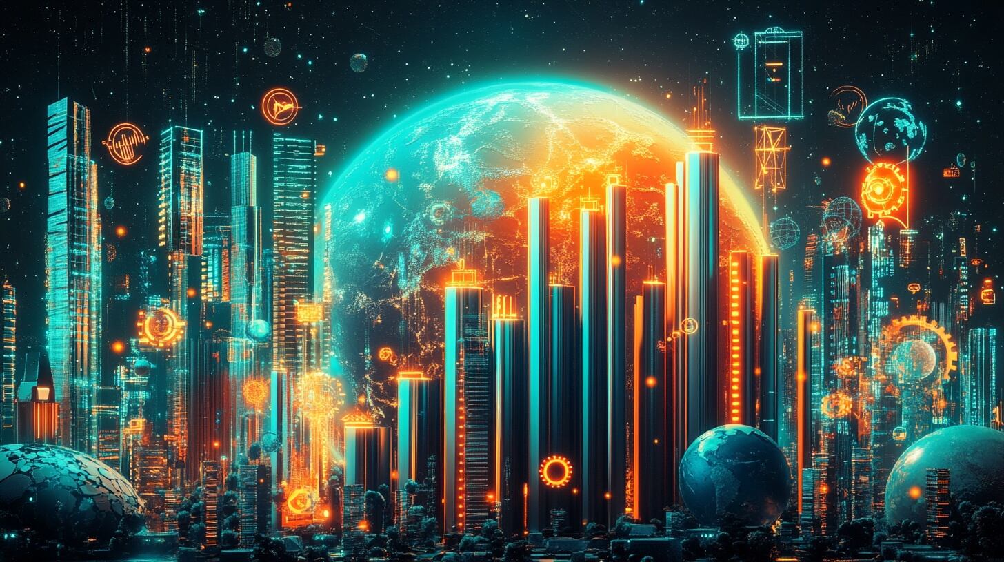 La inteligencia artificial impulsa un crecimiento global sin precedentes en infraestructura tecnológica y almacenamiento de datos (Imagen Ilustrativa Infobae)