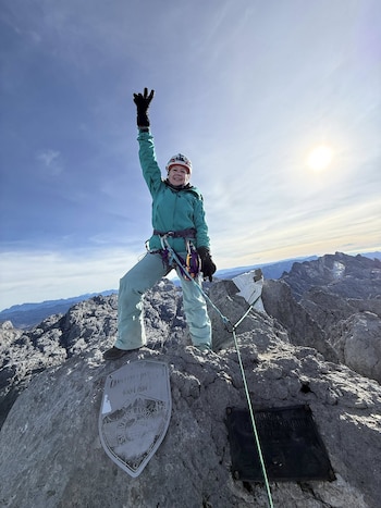“El Everest me demostró que nosotras las mujeres sí somos capaces de lograr lo que nos propongamos". (Foto: Alfa Karina Arrué)