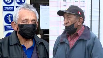 Ancianos son los primeros en