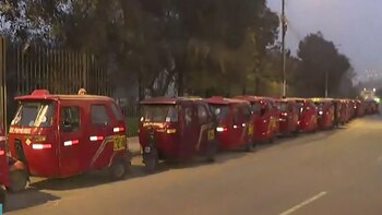 Paro de mototaxistas en SJL: