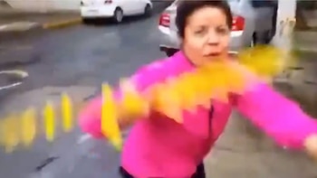 El clip fue compartido en todas las redes sociales, generando miles de memes.