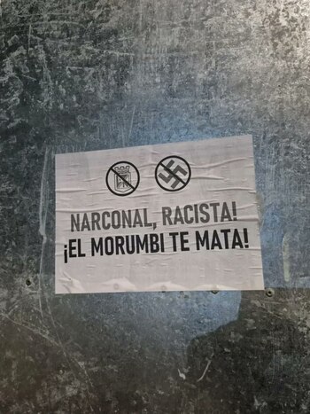 Mensajes intimidatorios contra la hinchada