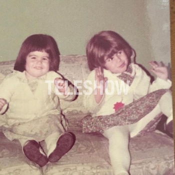 Angie Balbiani con su hermana