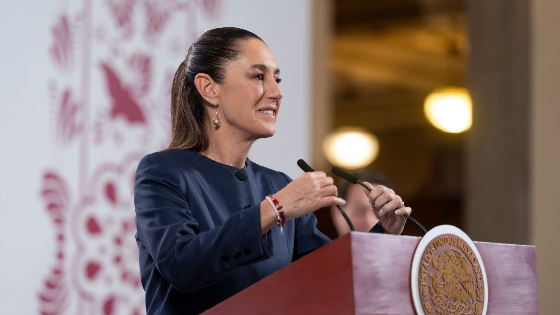 La presidenta de México encabezó