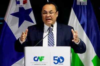 En la imagen, el presidente