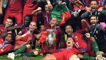 Cristiano, Pepe, Rui Patricio y