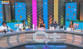 “Su ex es un amigo mío”: hijo de María Pía Copello sorprende al hablar de Doménica, hija de Ethel Pozo. Captura: Sin más que decir.