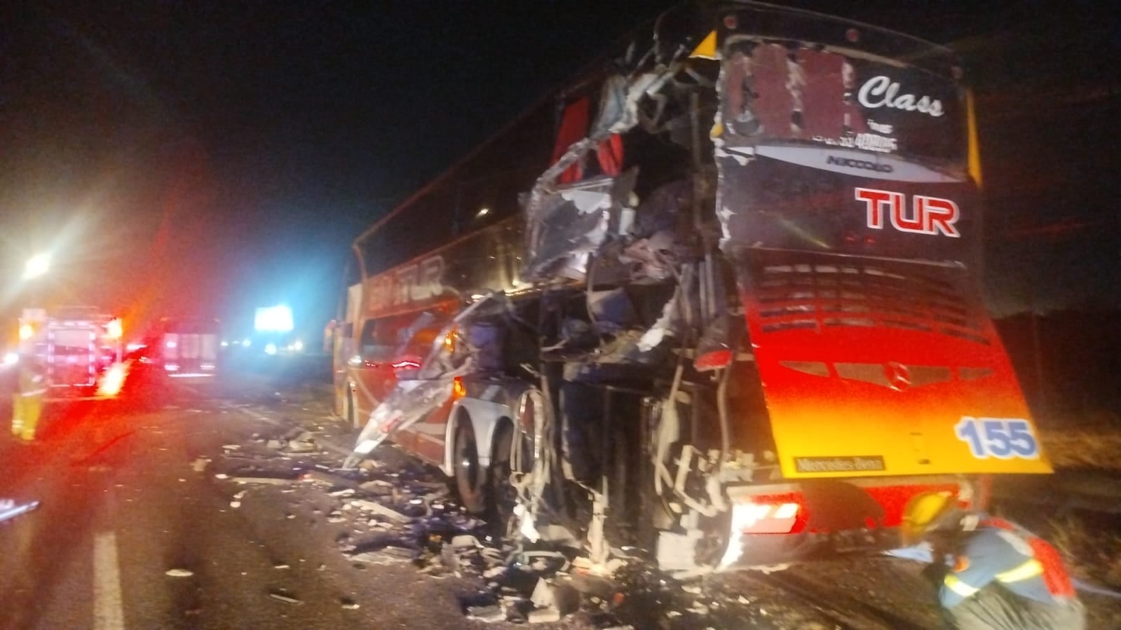 El choque ocurrió a la altura de Campana (Foto: PBA)