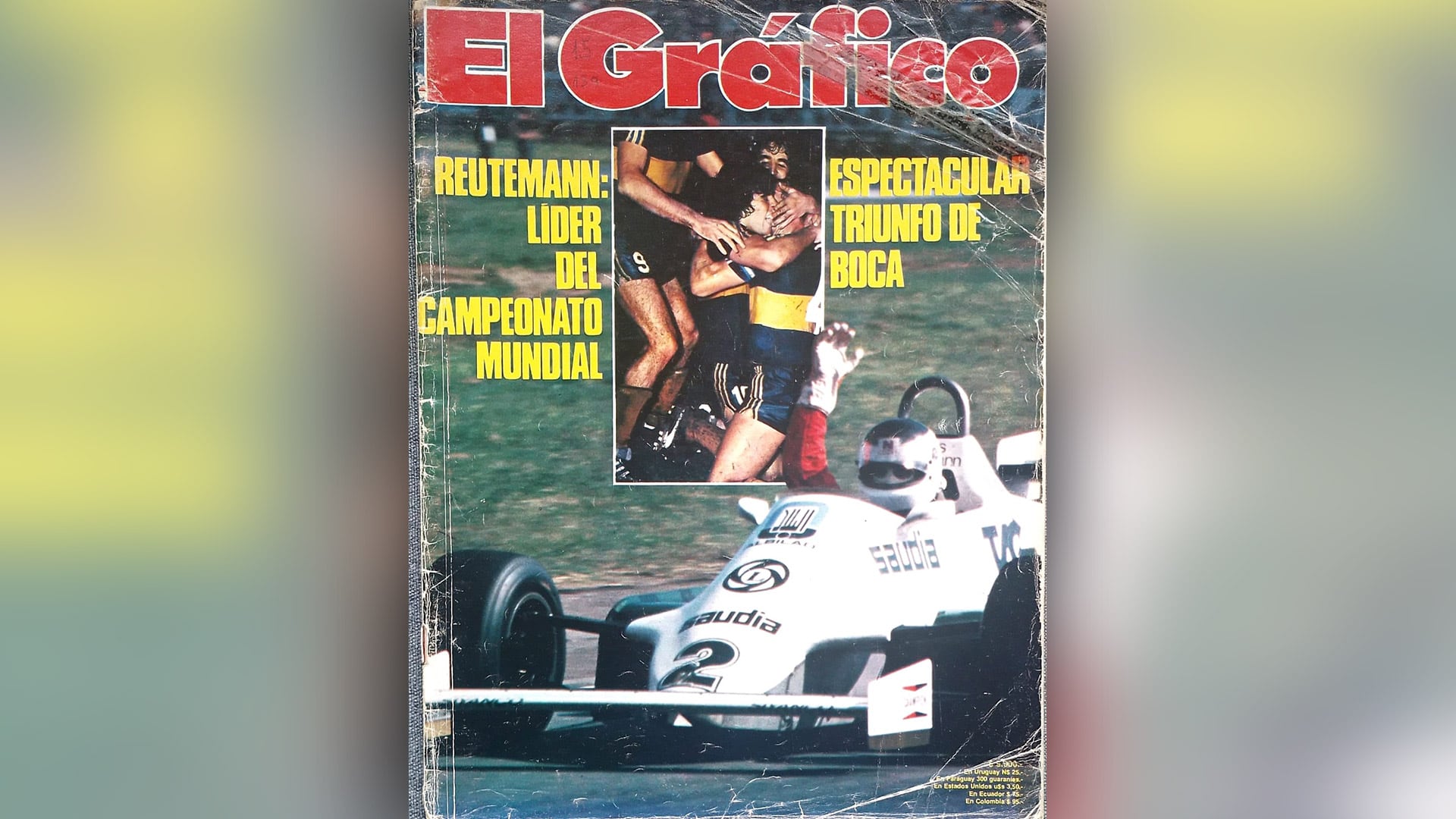 La tapa de El Gráfico reflejando aquel fin de semana inolvidable