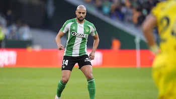 El centrocampista marroquí Sofyan Amrabat,