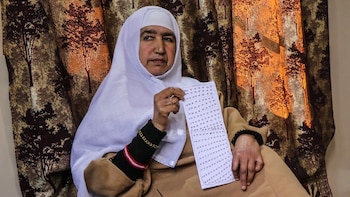 Zareefa Jan, una mujer india