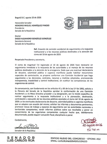 Elefante Blanco elevó solicitud al presidente del Senado