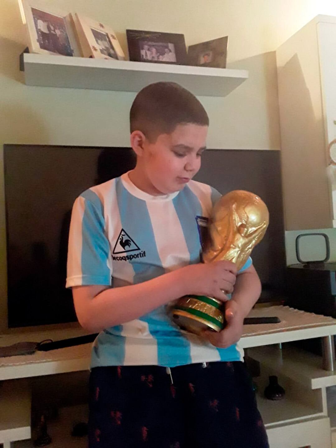 La copa del Mundo, para un campeón de la vida