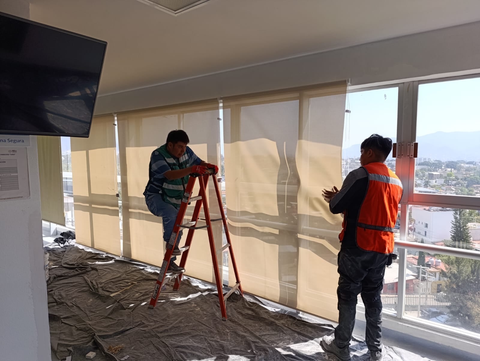 El ISSSTE confirmó que el proceso incluye recorridos periódicos de supervisión. Foto: Cortesía/ISSSTE.