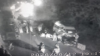 Accidente vial en la Vía al Llano, cerca de Cáqueza - crédito @CoviandinaSAS/X
