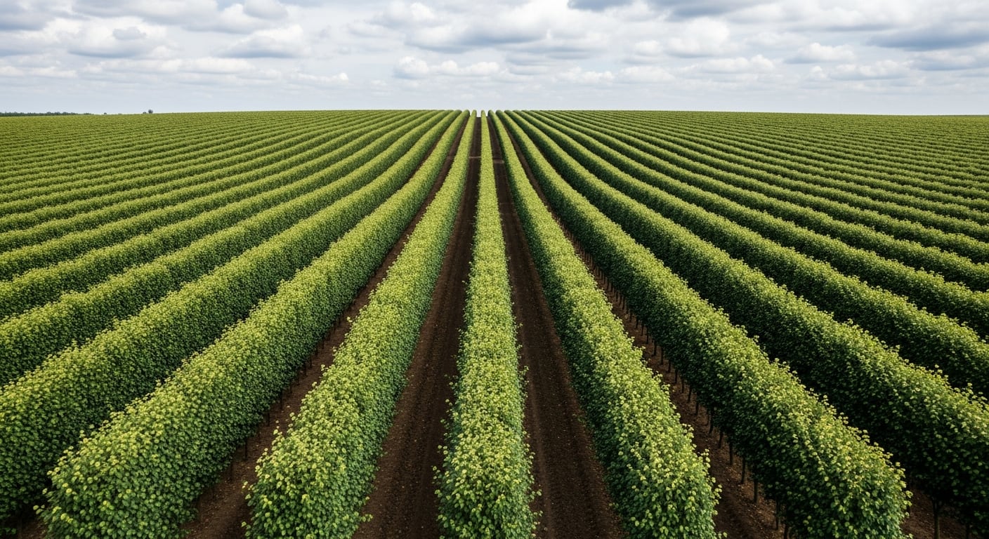 Las tierras agrícolas registraron una densidad de hifas 47,3% menor que los ecosistemas silvestres, en un contexto de uso de fertilizantes y fungicidas (Imagen Ilustrativa Infobae)