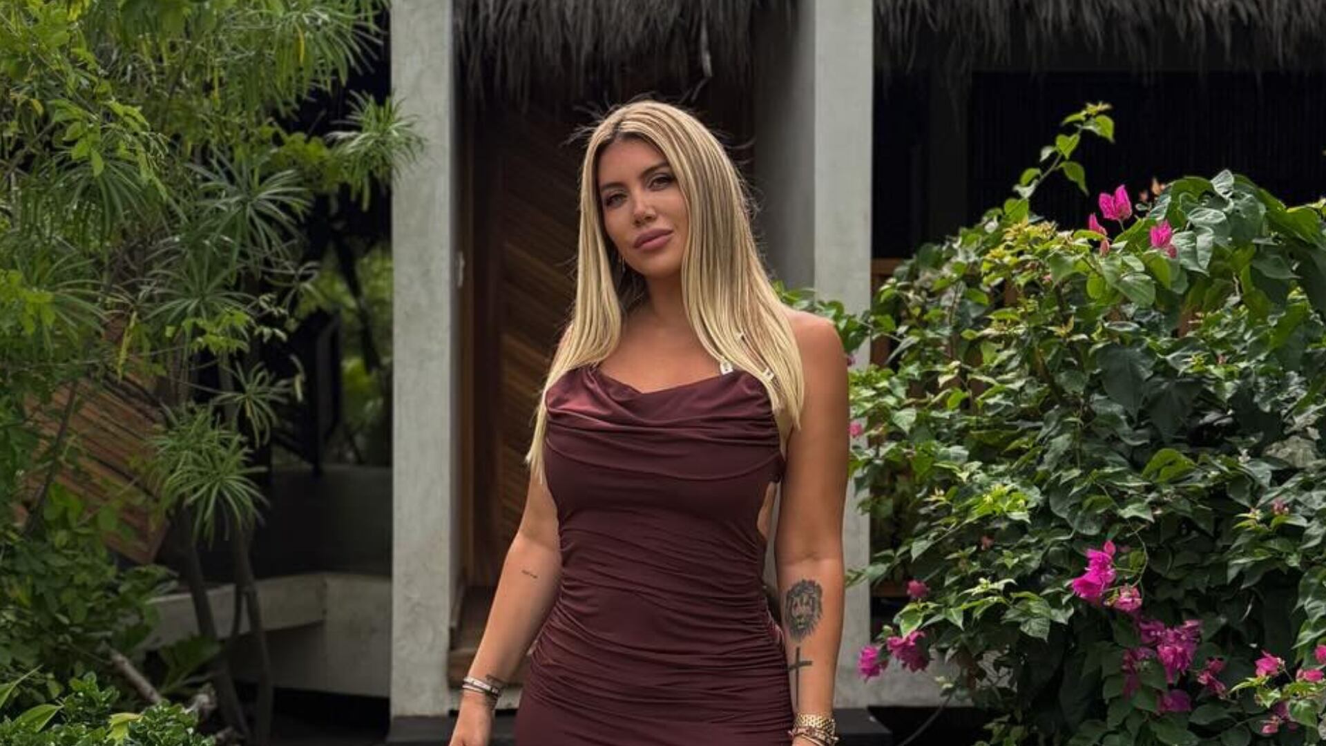 La emotiva sorpresa de las hijas de Wanda Nara a su mamá al llegar a su hogar  tras su viaje a Punta del Este - Infobae