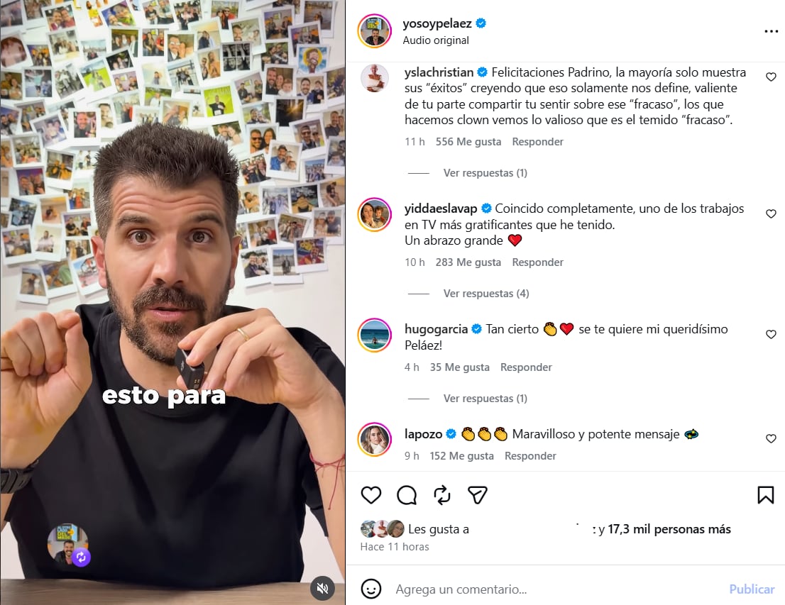 Renzo Schuller, Yiddá Eslava, Mathías Brivio, Ethel Pozo y Christian Ysla respaldaron en redes el mensaje de José Peláez sobre