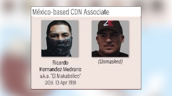 Así luce ""El Makabelico" sin la cara cubierta, como era su distintivo. Crédito: OFAC