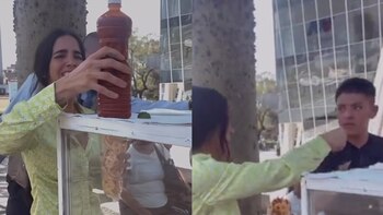 El vendedor se desconcertó al